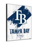 Tampa Bay Rays Printed Canvas Design 08 | MLB Hanging Wall Decor