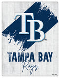 Tampa Bay Rays Printed Canvas Design 08 | MLB Hanging Wall Decor