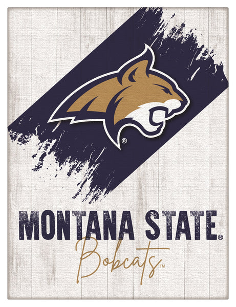 Montana State University Logo Wall Decor Canvas