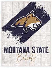 Montana State University Logo Wall Decor Canvas