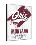University of Montana Logo Wall Decor Canvas