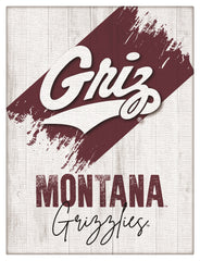 University of Montana Logo Wall Decor Canvas