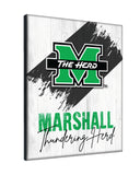 Marshall University Logo Wall Decor Canvas