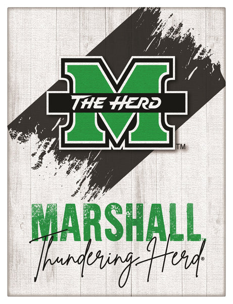 Marshall University Logo Wall Decor Canvas