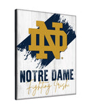 Notre Dame (ND) Logo Wall Decor Canvas