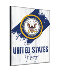 United States Navy Logo Canvas