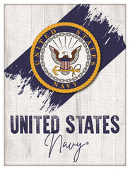 United States Navy Logo Canvas