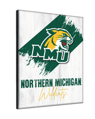Northern Michigan University Logo Wall Decor Canvas