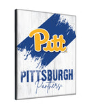University of Pittsburgh Logo Wall Decor Canvas