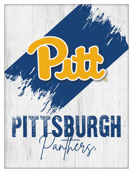 University of Pittsburgh Logo Wall Decor Canvas
