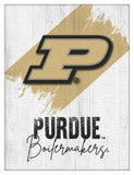 Purdue Logo Wall Decor Canvas