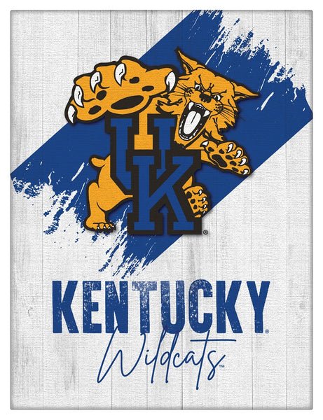 University of Kentucky (Cat) Logo Logo Wall Decor Canvas