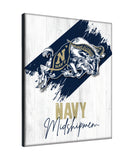 US Naval Academy Herd Logo Wall Decor Canvas