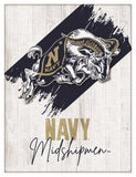 US Naval Academy Herd Logo Wall Decor Canvas