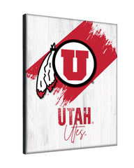 University of Utah Logo Wall Decor Canvas