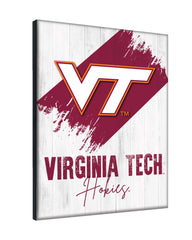Virginia Tech University Logo Wall Decor Canvas