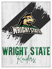 Wright State University Logo Wall Decor Canvas