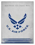United States Air Force Logo Canvas