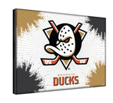 Anaheim Ducks Logo Canvas