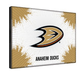 Anaheim Ducks Logo Canvas