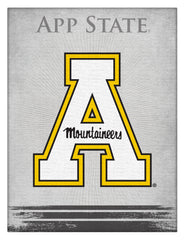 Appalachian State Mountaineers Logo Wall Decor Canvas