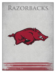 Arkansas Razorbacks Logo Wall Decor Canvas