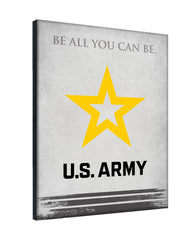 United States Army Logo Canvas