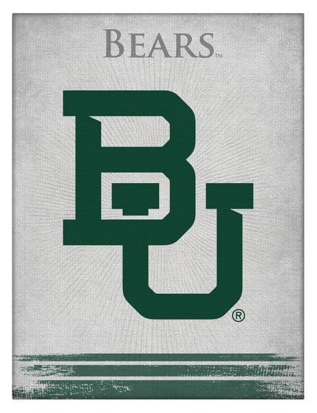 Baylor Bears Logo Wall Decor Canvas
