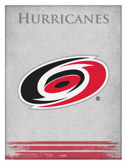Carolina Hurricanes Logo Canvas