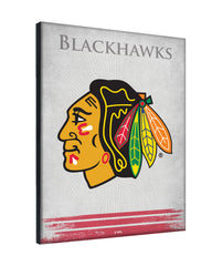 Chicago Blackhawks Logo Canvas