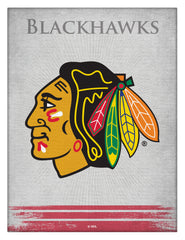 Chicago Blackhawks Logo Canvas