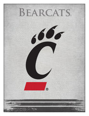 Cincinnati Bear Cats Logo Wall Decor Canvas