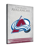 Colorado Avalanche Logo Canvas