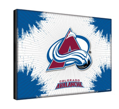 Colorado Avalanche Logo Canvas