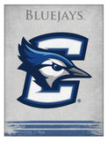 Creighton Blue Jays Logo Wall Decor Canvas