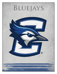 Creighton Blue Jays Logo Wall Decor Canvas