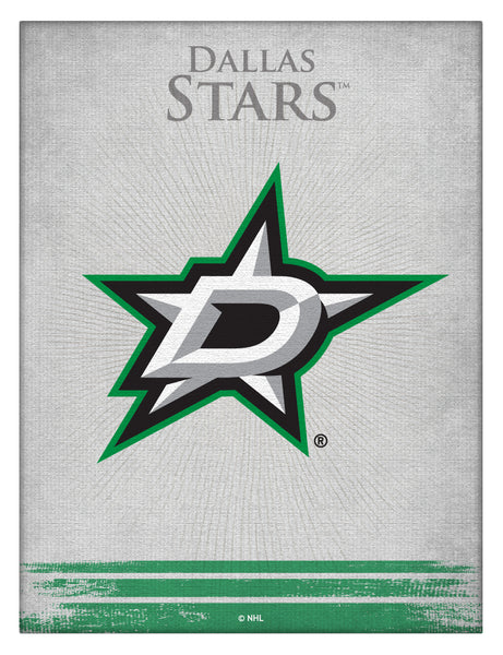 Dallas Stars Logo Canvas