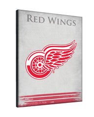 Detroit Red Wings Logo Canvas