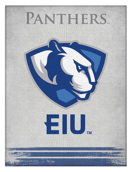 Eastern Illinois Panthers Logo Wall Decor Canvas