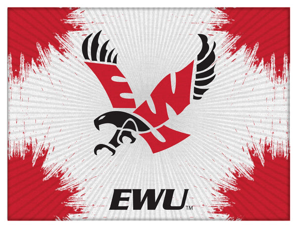 Eastern Washington Eagles Logo Wall Decor Canvas