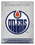 Edmonton Oilers Logo Canvas