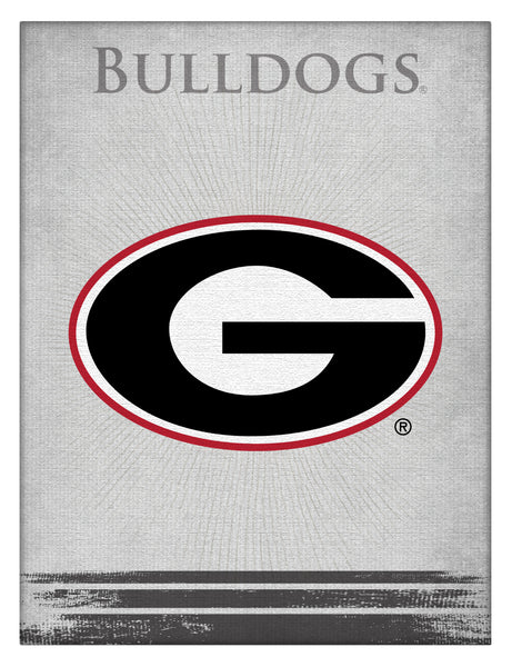 Georgia Bulldogs G Logo Wall Decor Canvas