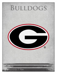 Georgia Bulldogs G Logo Wall Decor Canvas