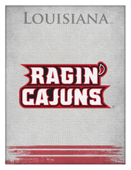 Louisiana Ragin Cajun Logo Wall Decor Canvas