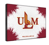 ULM Warhawks Logo Wall Decor Canvas