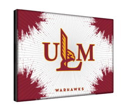 ULM Warhawks Logo Wall Decor Canvas