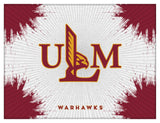 ULM Warhawks Logo Wall Decor Canvas