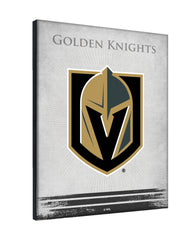 Las Vegas Golden Knights Logo Canvas