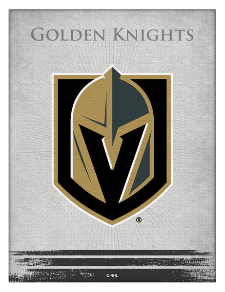 Las Vegas Golden Knights Logo Canvas