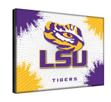 LSU Tigers Logo Wall Decor Canvas